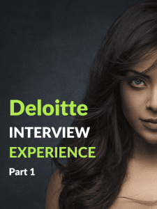 Deloitte Interview Experience