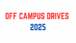 Off Campus Drives 2025 | 44 Opporunities For Freshers - Freshershunt