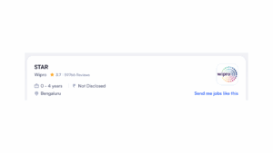 Wipro STAR Program 2025