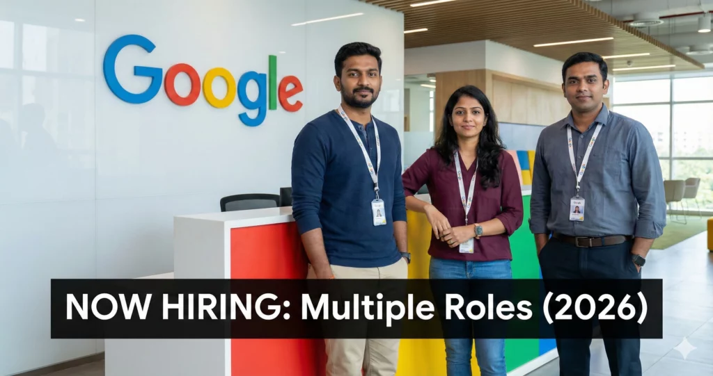 Google Off Campus Drive 2026 Hiring Freshers & PhDs for Multiple Roles ...