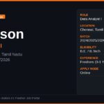 Emerson Off Campus Drive 2026 | Data Analyst I | Chennai — Apply Now