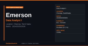 Emerson Off Campus Drive 2026