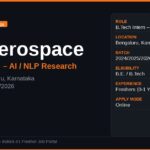 GE Aerospace Freshers Hiring 2026 | B.Tech Intern | Bengaluru JFWTC | Apply Now