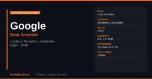Google Off Campus Drive 2026