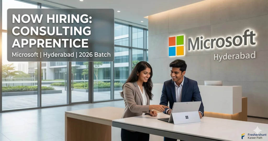 Microsoft Apprenticeship 2026 Hiring Technology Consulting Apprentice