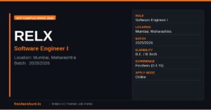 RELX Off Campus Drive 2026