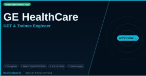 GE HealthCare Freshers Hiring 2026