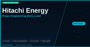 Hitachi Energy Freshers Hiring 2026