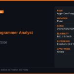 Citi Off Campus Drive 2026 | Apps Dev Programmer Analyst | Pune — Apply Now