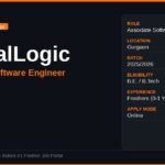 GlobalLogic Off Campus Drive 2026 | Associate Software Engineer | Gurgaon — Apply Now