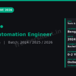 HPE Tools Automation Engineer 2026 | Off Campus Drive | Bengaluru — Apply Now