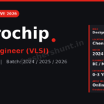 Microchip Off Campus Drive 2026 | Design Engineer (VLSI) | Chennai — Apply Now