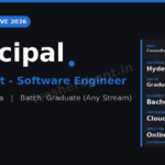 Principal Software Engineer 2026 | Consultant – Software Engineer | Hyderabad — Apply Now