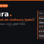 Amura Off Campus Drive 2026 | Trainee – Web QA | Pune — Apply Now