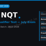 TCS NQT 2026 | National Qualifier Test Registration | Exam Date & Salary — Apply Now