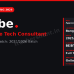 Adobe Apprentice Technical Consultant 2026 | Bangalore — Apply Now