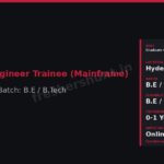 CGI Mainframe Graduate 2026 | COBOL / DB2 | Hyderabad — Apply Now