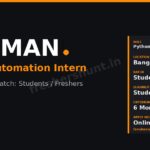HARMAN Python Automation Intern 2026 | Bangalore — Apply Now
