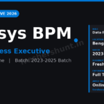 Infosys BPM Off Campus Drive 2026 | Data Process Executive | Bengaluru & Pune — Apply Now