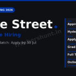 State Street Apprentice Hiring 2026 | IT PMO / Software Engineer | Hyderabad — Apply Now