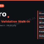 Wipro Walk in Drive 2026 | Document Validation (Non-Tech) | Hyderabad — 28-31 July