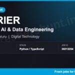 Carrier Off Campus Drive 2026 | AI and Data Engineering, 0–2 Years | Bengaluru
