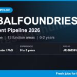 GlobalFoundries Off Campus Drive 2026 | Any Degree, 0–2 Years | Bangalore & Pune