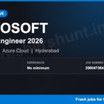 Microsoft Software Engineer 2026 | Any CS Graduate | Hyderabad — Apply Now