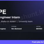 Stripe Off Campus Drive 2026 | Software Engineer Intern, CS or Maths | Bengaluru