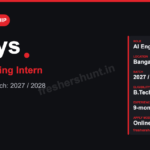 Unisys AI Engineering Intern 2026 | 9-Month Programme, B.Tech AI/ML | Bangalore — Apply Now