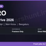 Wipro Walk in Drive 2026 | Content Moderator, Any Graduate | Bengaluru — 17 & 18 August