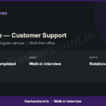 Wipro Walk in Drive 2026 | Customer Support | Hyderabad 25-27 Aug