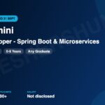Capgemini Java Developer 2026 | Core Java, Spring Boot & Microservices | Mumbai, Hyderabad, Bengaluru &mdash; Apply Now