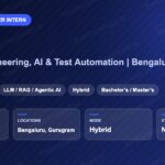 IQVIA Software Engineer Intern 2026 | Product Engineering, AI & Test Automation | Bengaluru & Gurugram — Apply Now