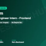 tiket.com Internship 2026 | Software Engineer Intern Frontend | Noida &mdash; Apply Now