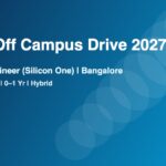 Cisco Off Campus Drive 2027 | Software Engineer (Silicon One), 0–1 Yr | Bangalore — Apply Now