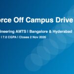 Salesforce Off Campus Drive 2027 | Software Engineering AMTS, 2026 Batch | Bangalore & Hyderabad — Apply Now
